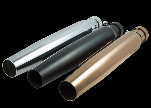 CAFE TAPERED CHROME VC402