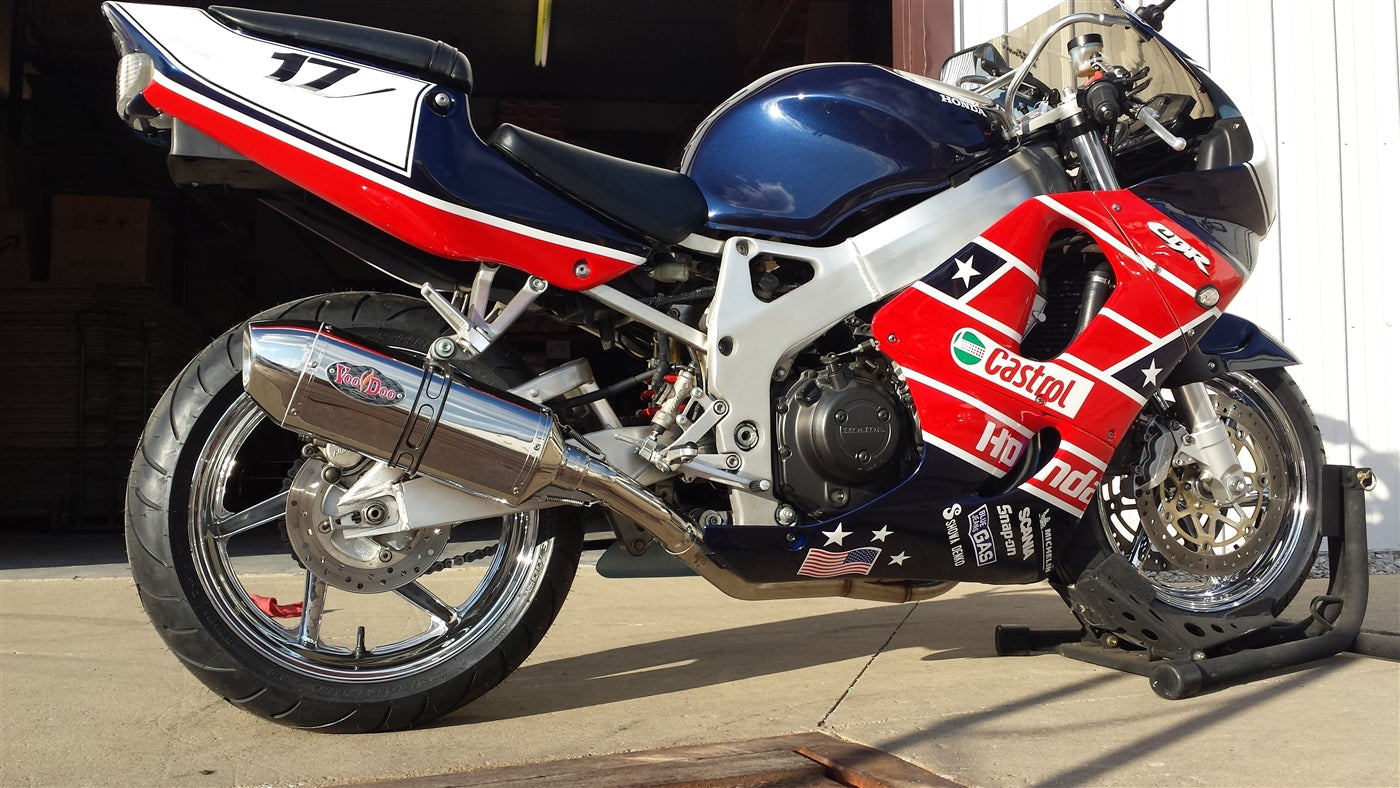 PERFORMANCE 4 INTO 1 CBR900 93-99 4 POLISHED VPEFSCBR900J3P*