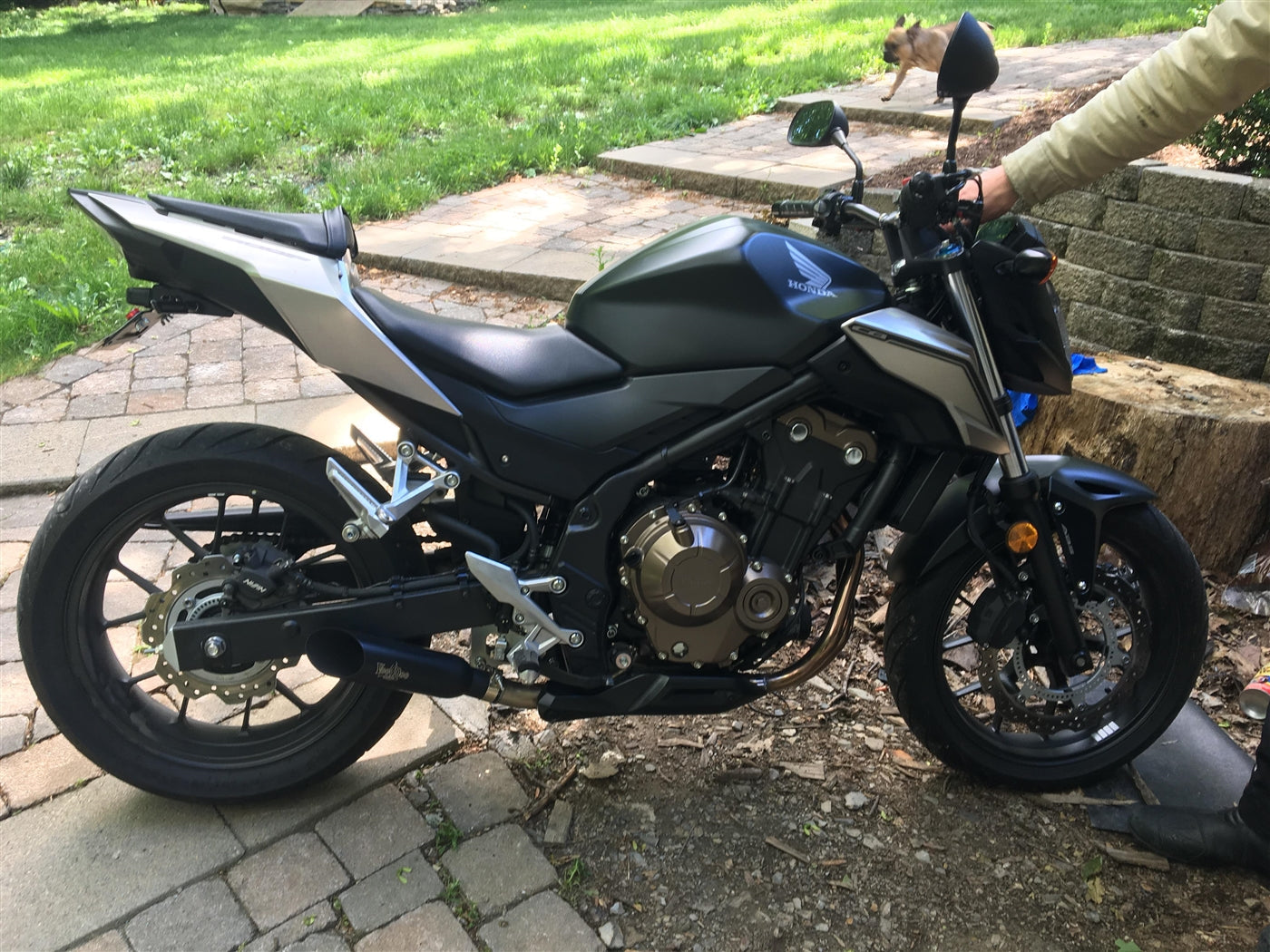 SHORTY CBR500R 13-22 BLACK VECBR5L3B