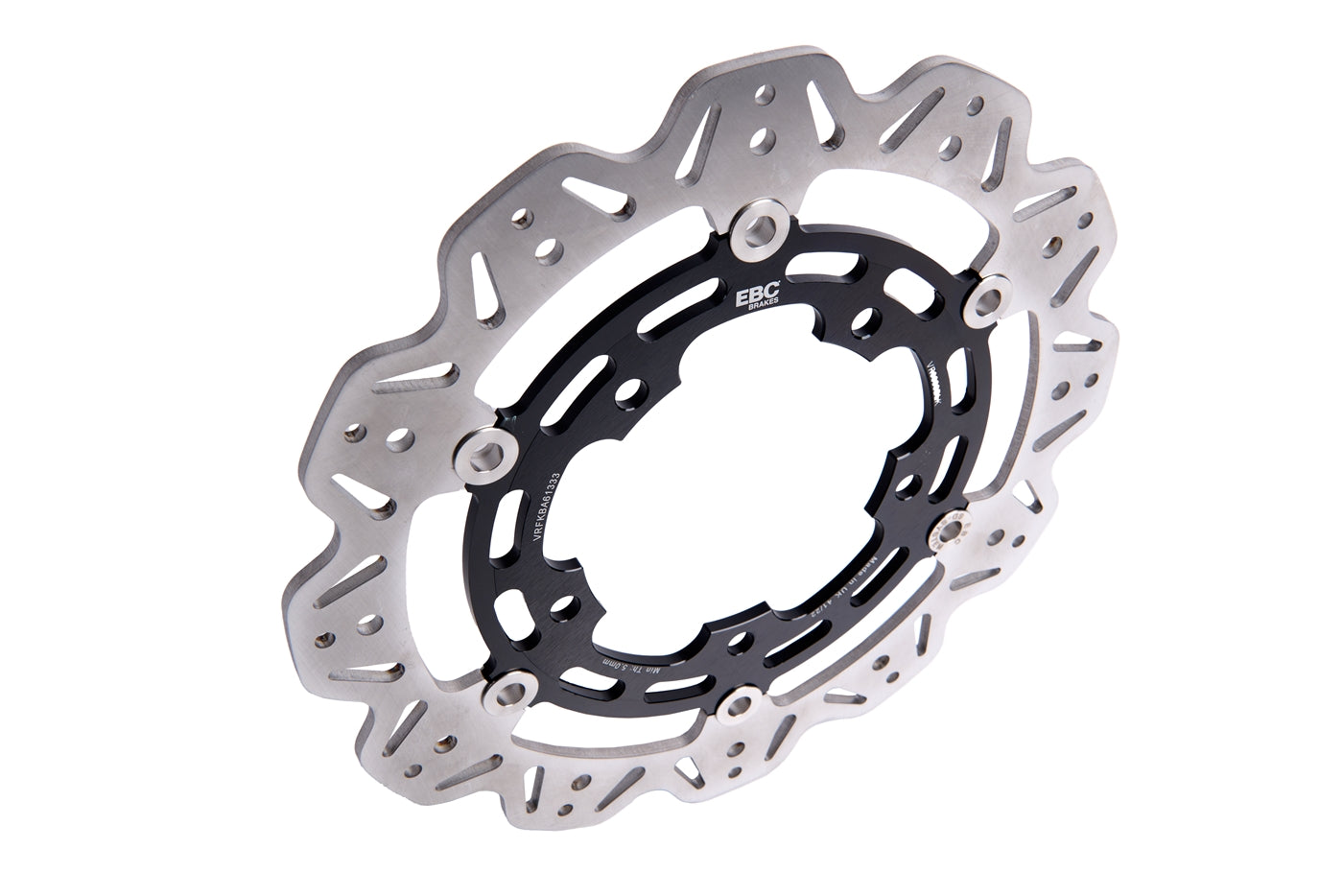 BRAKE ROTOR FRONT EBC VEE HAYABUSA 08-20 BLACK VRDF3098BLK