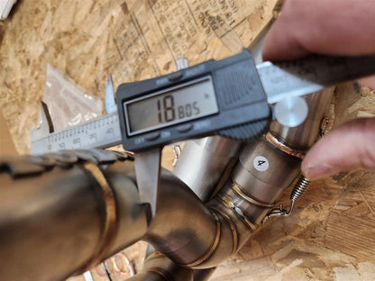 SIDEWINDER BIG TUBE 14 INCH SLASH ZX14 06-25 BLACK VSEBTSSZX14K6B*