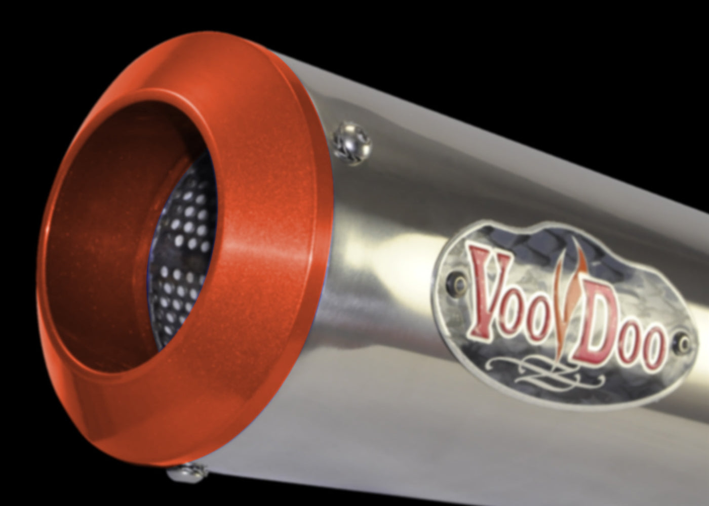 MEGAPHONE ENDCAP BILLET RED VMECR