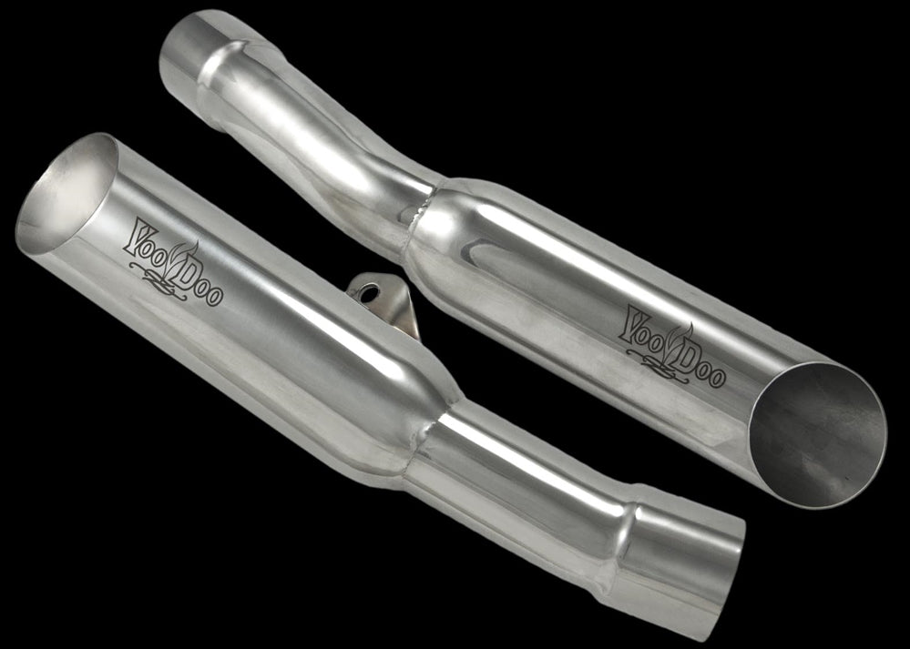 SHORTY DUAL ZX14 08-11 POLISHED VEZX14K8P