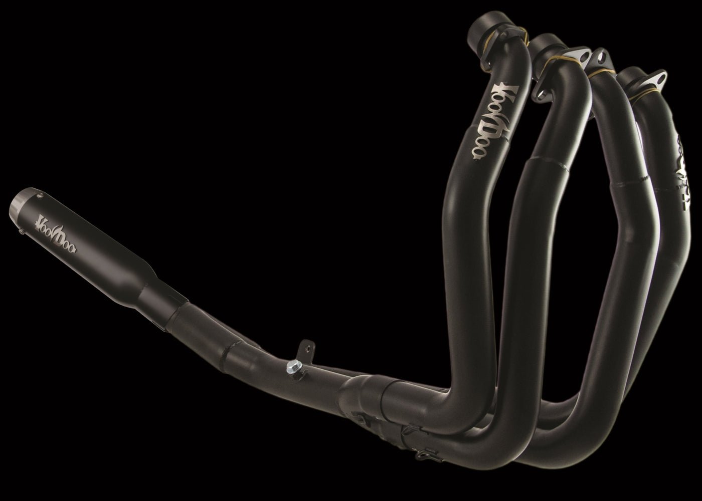 MINI MEG 4 INTO 1 RACE EXHAUST SUZUKI HAYABUSA 22-25 BLACK WIDE TIRE SWINGARM VMMEFSWTBUSAM2B*