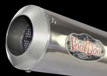 MEGAPHONE ENDCAP BILLET POLISHED VMECP