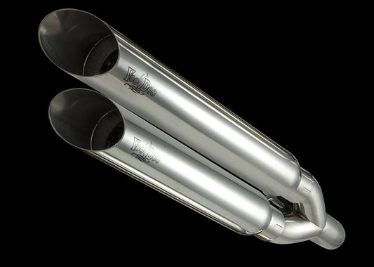 SHORTY SPYDER F3 15-23 POLISHED  **NO BAGS ** VESPYF3L5P