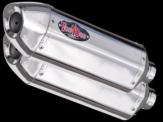 PERFORMANCE HAYABUSA 08-20 DUAL SLIP-ON POLISHED VPEBUSAK8P