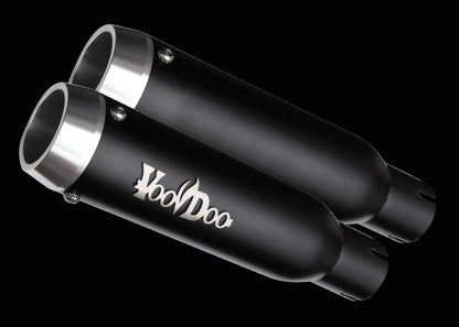 MINI MEGAPHONE DUAL HAYABUSA 08-20 BLACK VMMEBUSAK8B