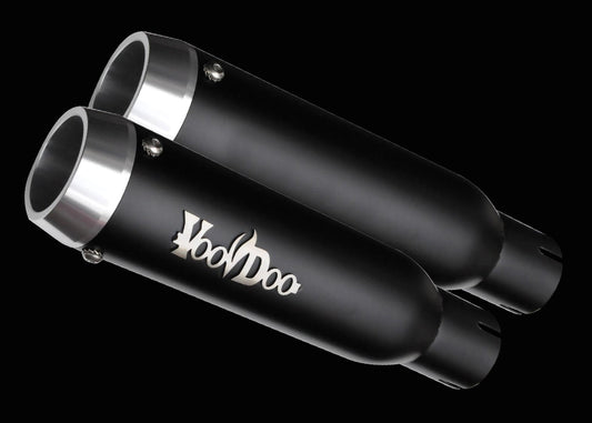 MINI MEGAPHONE DUAL HAYABUSA 08-20 BLACK VMMEBUSAK8B