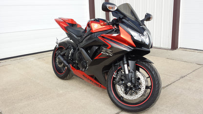 SHORTY GSXR600 GSXR750 08-09 BLACK VEGSXR67K8B