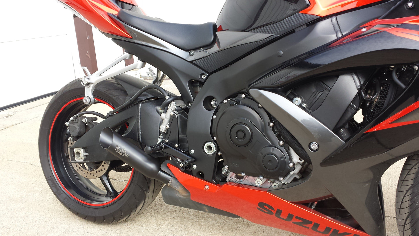 SHORTY GSXR600 GSXR750 08-09 BLACK VEGSXR67K8B
