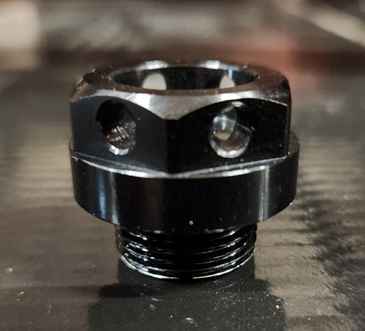 OIL FILL PLUG BLACK VOFPB