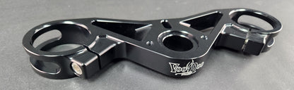 TOP TRIPLE TREE GSXR1000 09-25 BLACK VTTGSXR1K9B