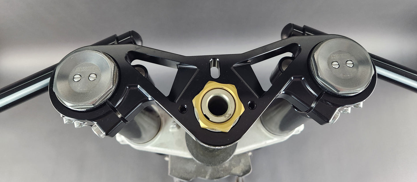 TOP TRIPLE TREE GSXR1000 09-25 BLACK VTTGSXR1K9B