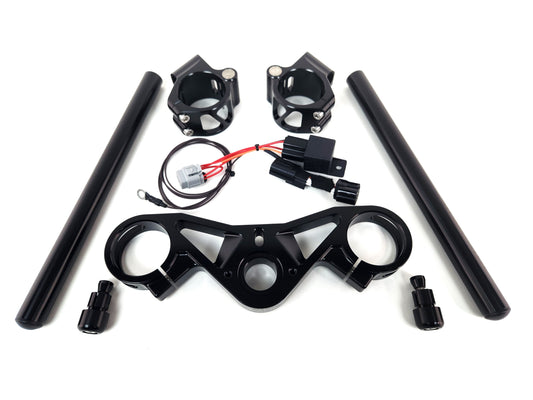 TOP TRIPLE TREE KIT GSXR1000 17-25 BLACK VTTKITGSXR1L7*