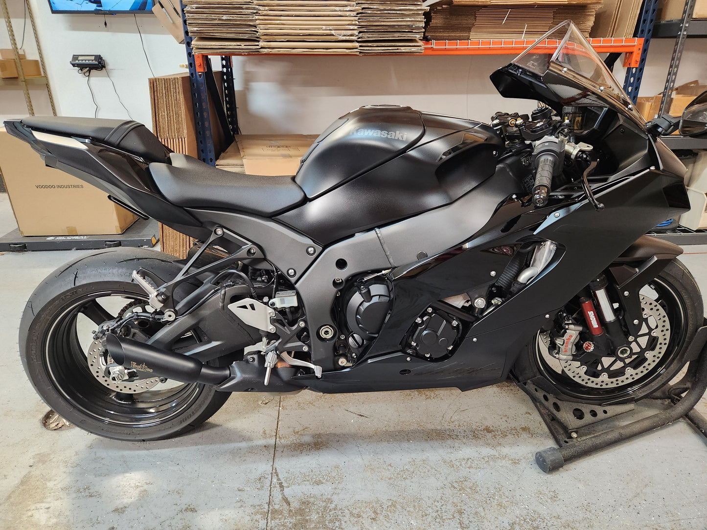 SHORTY ZX10R 16-25 BLACK VEZX10L6B