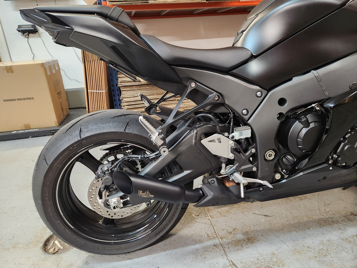SHORTY ZX10R 16-25 BLACK VEZX10L6B
