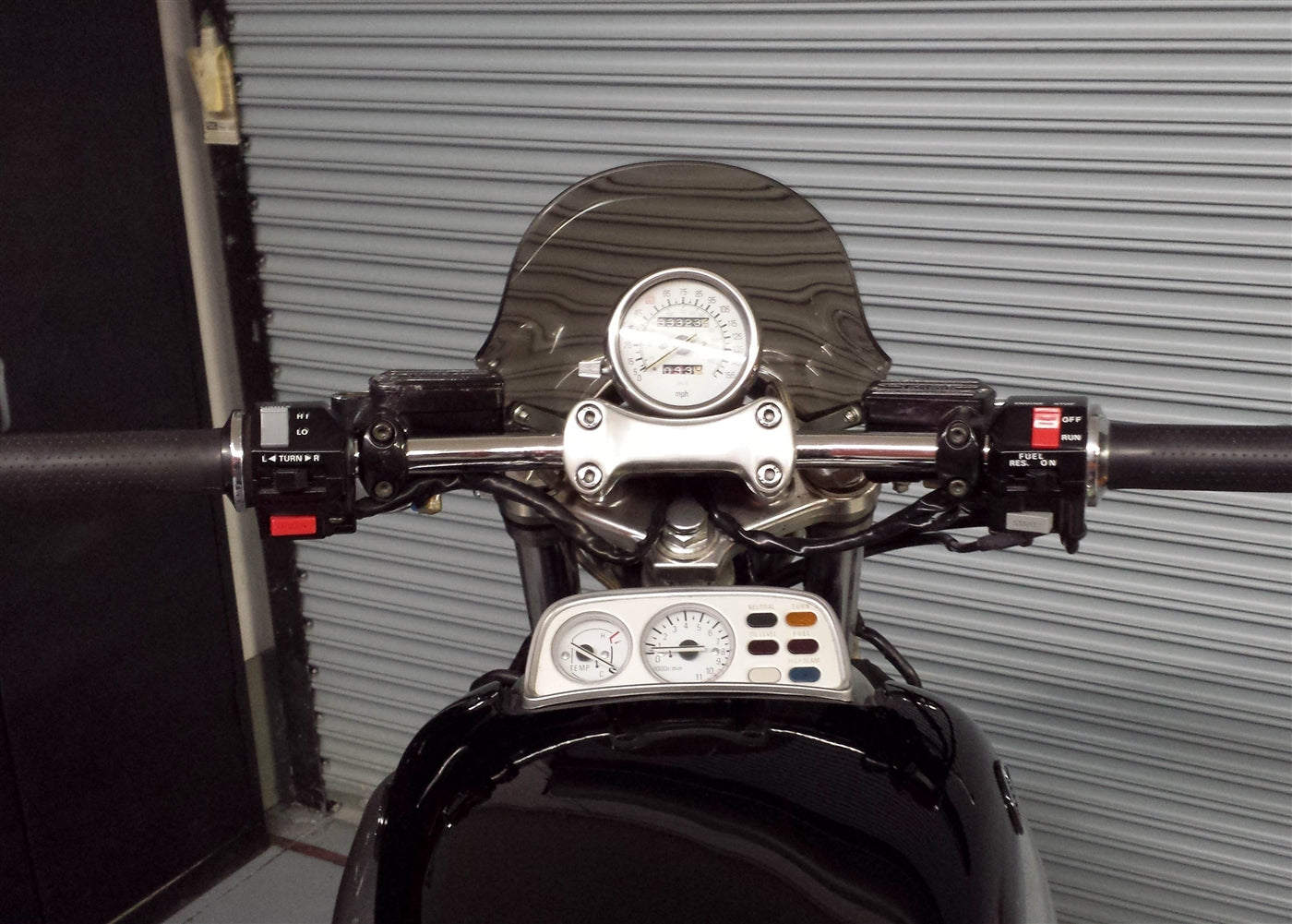 HANDLE BAR RISER VMAX 85-07 POLISHED VHBRSVMXI5