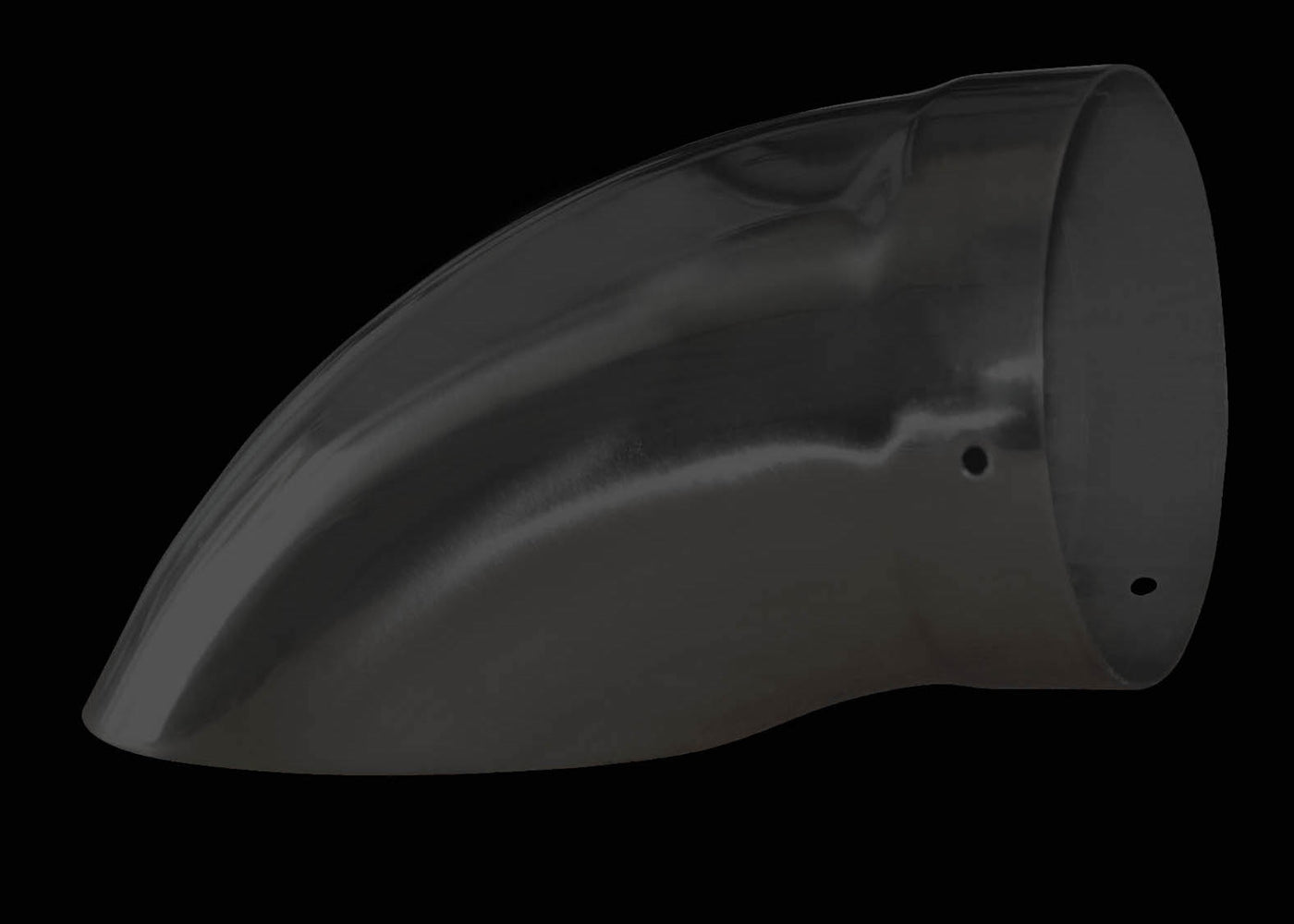 SIDEWINDER TURN DOWN TIP MEGAPHONE BLACK VSEMTDB*