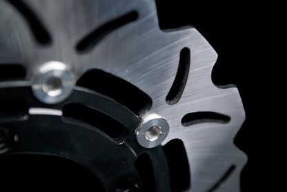 BRAKE ROTOR FRONT WUXI HAYABUSA 08-20 BLACK VRDF904BLK