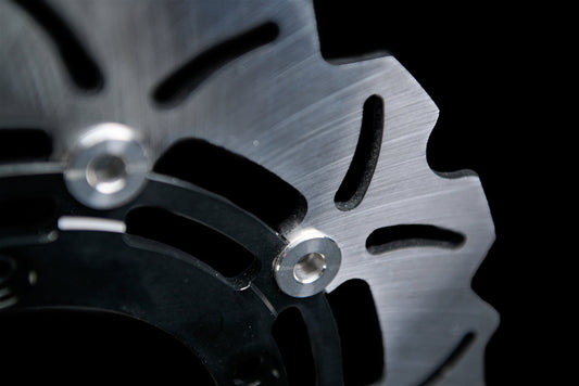 BRAKE ROTOR FRONT WUXI HAYABUSA 08-20 BLACK VRDF904BLK