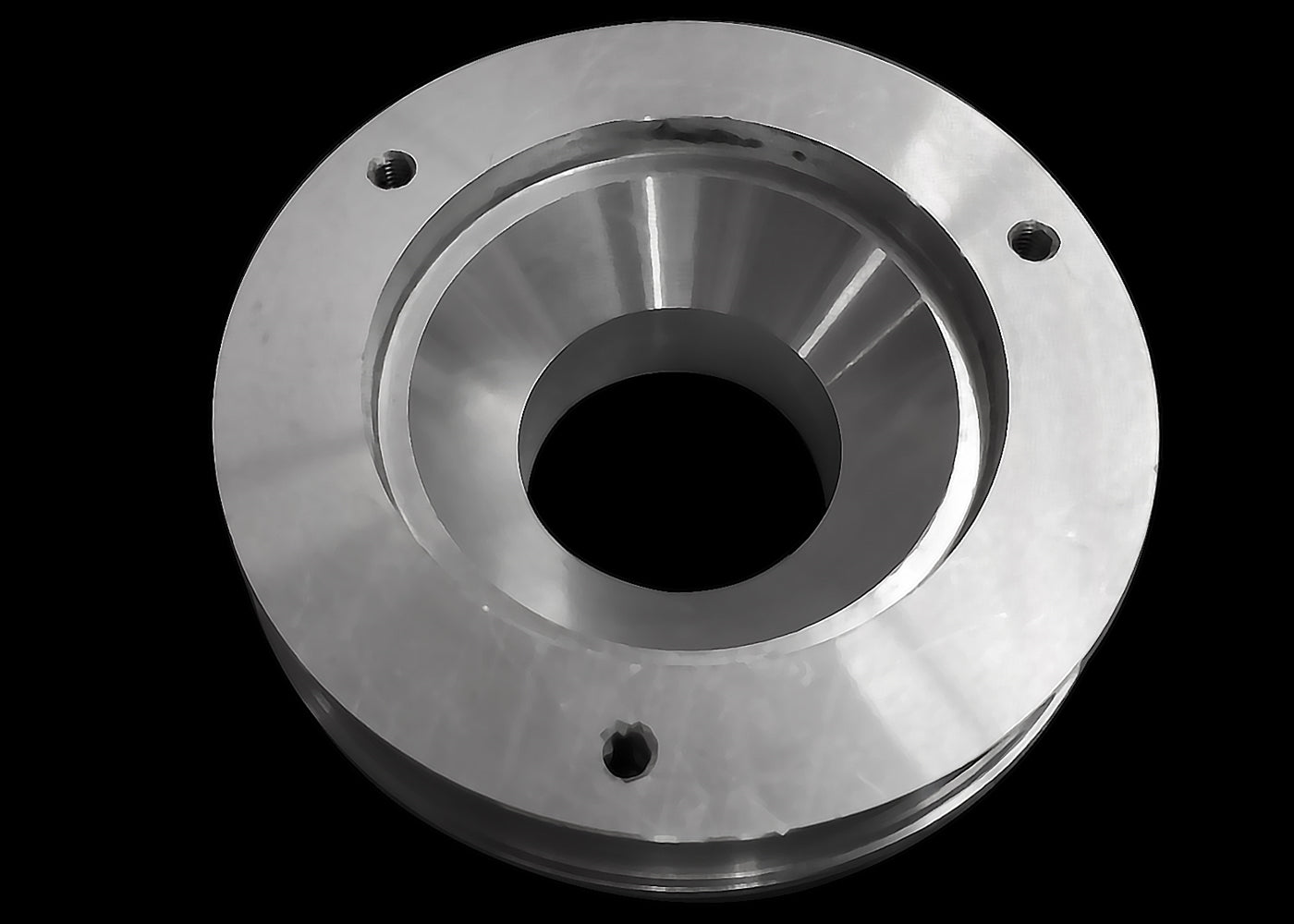 MEGAPHONE END CAP BILLET NOISE REDUCING 1.5 INCH OUTLET VMEC1.5N