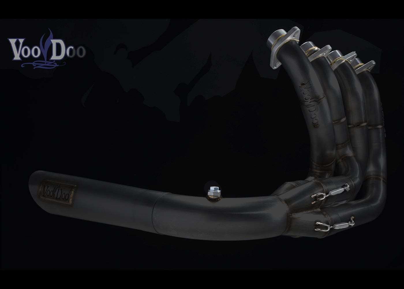 SIDEWINDER BIG TUBE 18 INCH SLASH ZX14 06-25 BLACK VSEBTSSZX14K6B18*