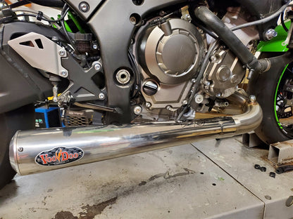 SIDEWINDER MEGAPHONE ZX10 11-20 POLISHED FINISH VSEZX10L1P*