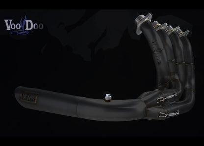 SIDEWINDER BIG TUBE 14 INCH SLASH ZX14 06-25 BLACK VSEBTSSZX14K6B*