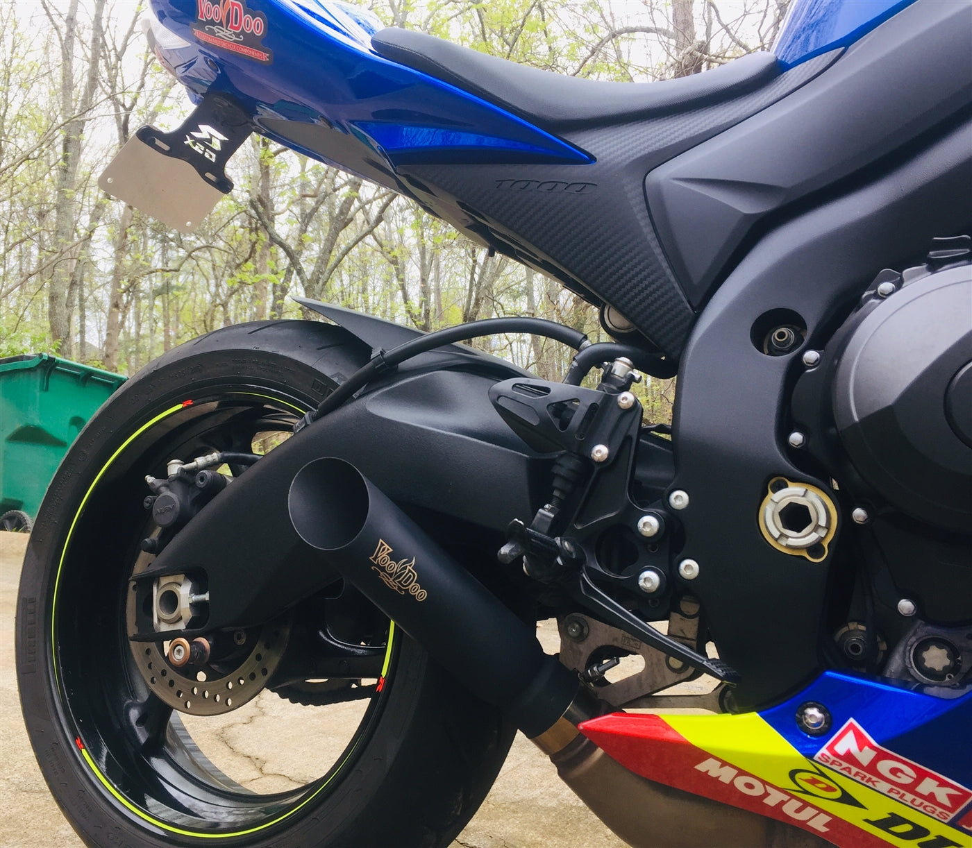 SHORTY GSXR1000 12-16 POLISHED VEGSXR1L2P