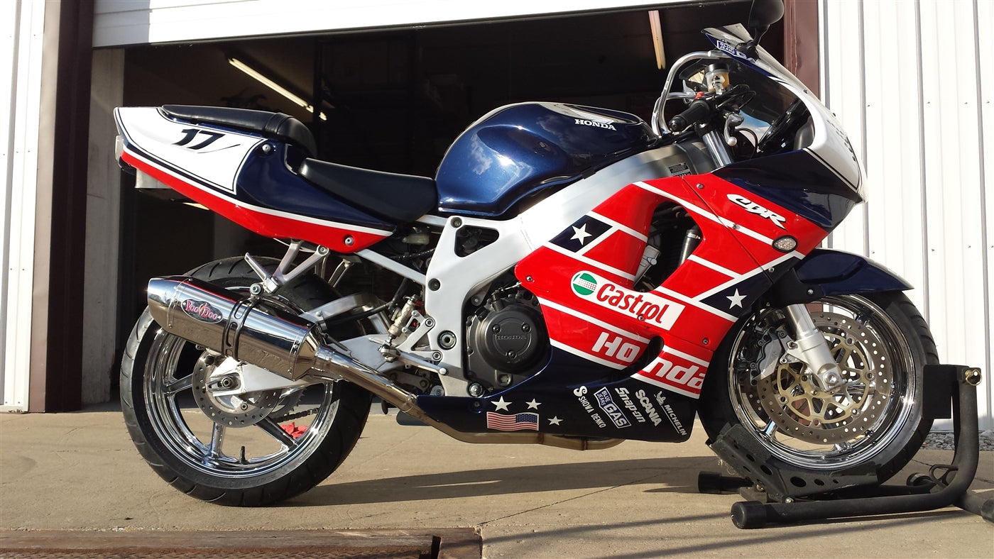 PERFORMANCE 4 INTO 1 CBR900 93-99 4 POLISHED VPEFSCBR900J3P*