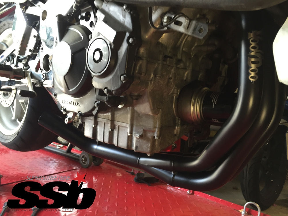 PERFORMANCE 4 INTO 1 CBR900 93-99 BLACK VPEFSCBR900J3B*