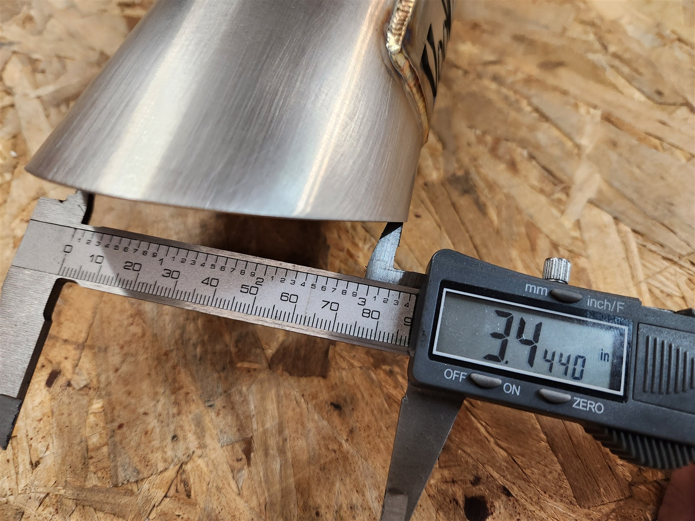 SIDEWINDER BIG TUBE 18 INCH SLASH ZX14 06-25 BLACK VSEBTSSZX14K6B18*