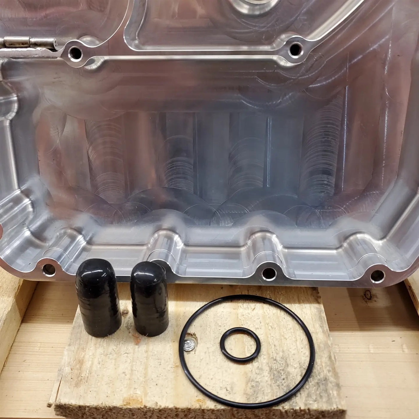 OIL PAN BILLET ALUMINUM 1.5 INCH ZX14 06-25 VOPZX14K6N*