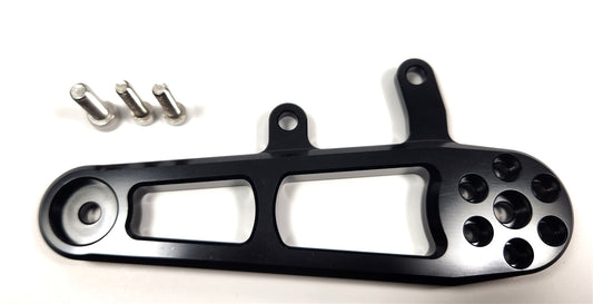 REARSET GRUDGE BRAKE BRACKET ONLY HAYABUSA 99-25 BLACK VRGBBB