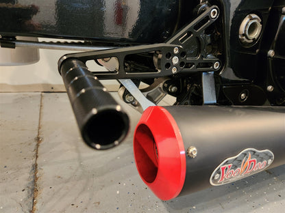 REARSET GRUDGE HAYABUSA 99-25 NO BRAKE BLACK VRGBUSAJ9B*