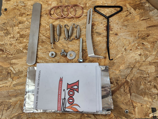SIDEWINDER BIG TUBE HARDWARE KIT ZX14 06-25 VSEBTZX14K6HARDWARE