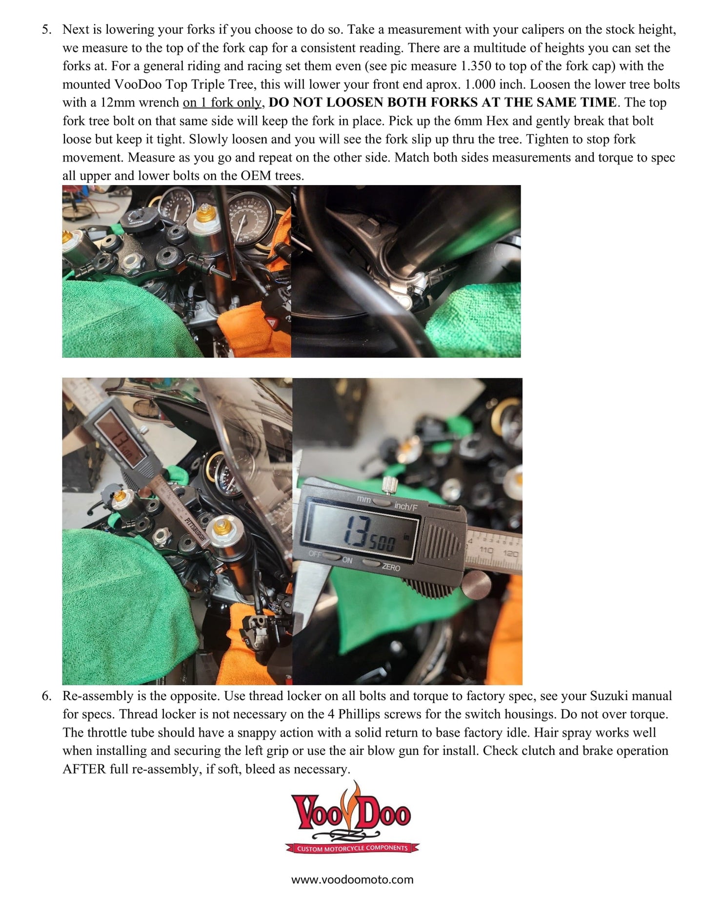 TOP TRIPLE TREE HAYABUSA 22-26 BLACK VTT1PCBUSAM2