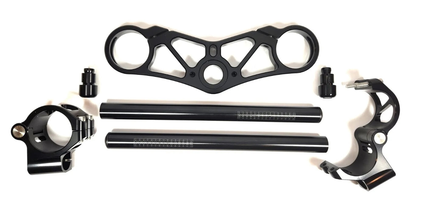 TOP TRIPLE TREE KIT HAYABUSA 08-12 BLACK VTTKITBUSAK8*