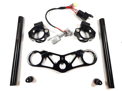 TOP TRIPLE TREE KIT HAYABUSA 22-25 BLACK VTTKITBUSAM2*