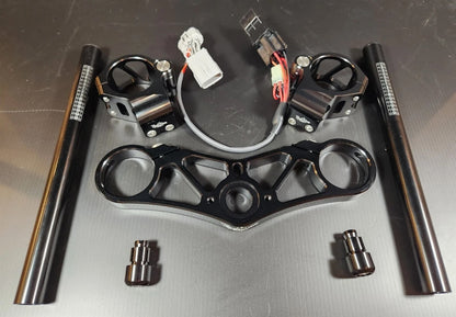 TOP TRIPLE TREE KIT HAYABUSA 22-25 BLACK VTTKITBUSAM2*