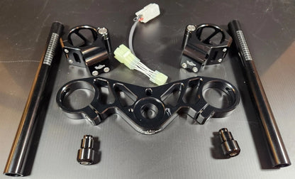 TOP TRIPLE TREE KIT ZX14R 12-25 BLACK VTTKITZX14L2*