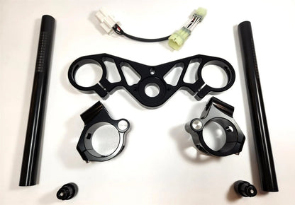 TOP TRIPLE TREE KIT ZX14R 12-25 BLACK VTTKITZX14L2*