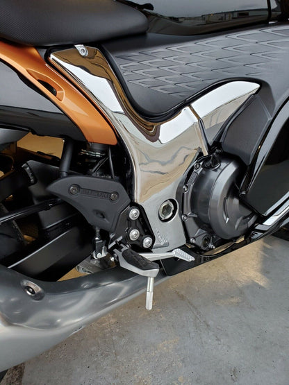 Frame Cover Hayabusa 1999-2025 Chrome Pair FC-S-300-CH