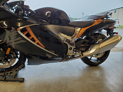 Frame Cover Hayabusa 1999-2025 Chrome Pair FC-S-300-CH