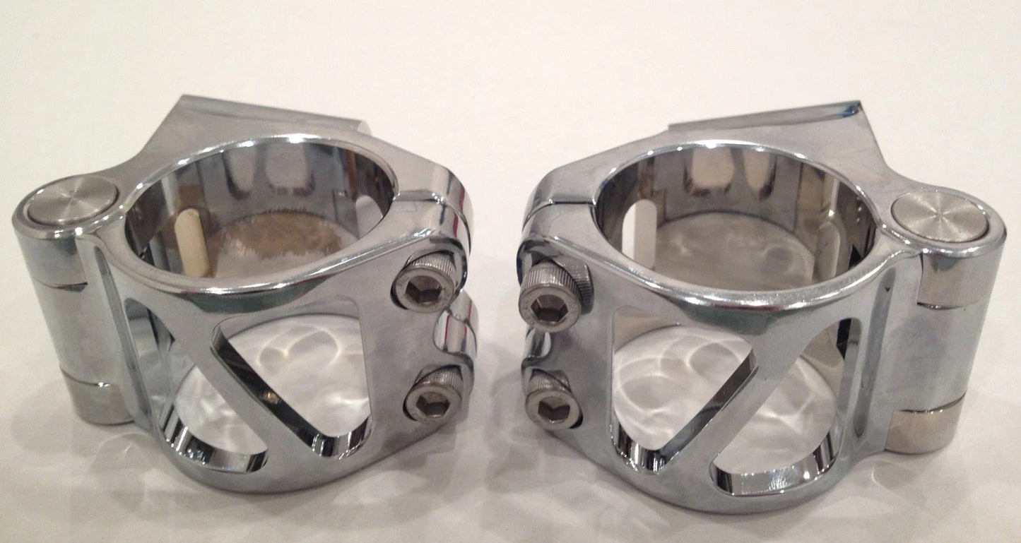 CLIP ON 43 MM CHROME VDCCL43M