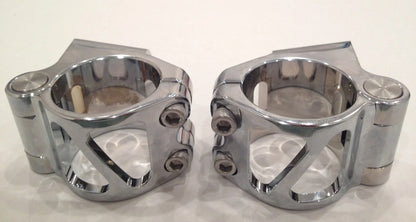 CLIP ON 43 MM CHROME VDCCL43M