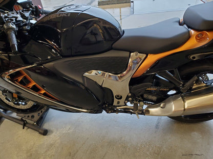 Frame Cover Hayabusa 1999-2025 Chrome Pair FC-S-300-CH